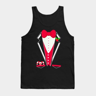 christmas tuxedo t shirt Tank Top